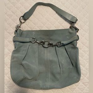 Coach suede purse